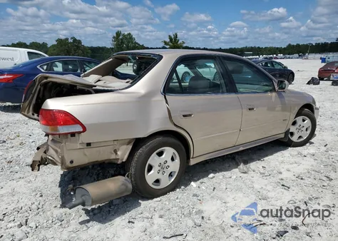 2002 Honda Accord Ex из США, поврежденный, VIN 1HGCG16552A022866